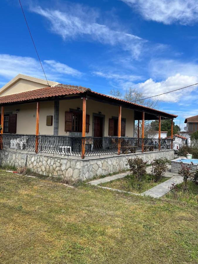 Valsamo Luxury Cottage Chaidefto Esterno foto